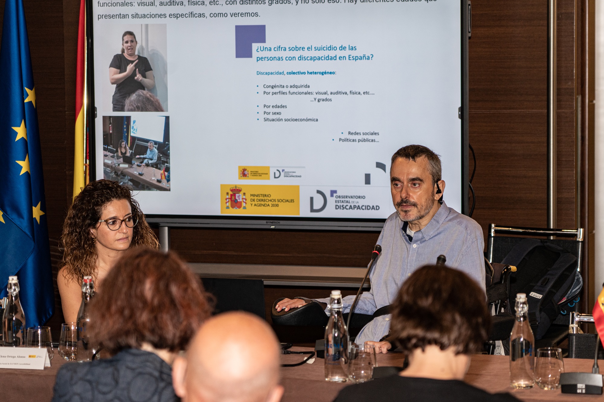 Presentación del estudio ' El suicidio en las personas con discapacidad en España'